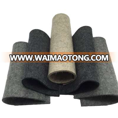 2017 Hot Sell Factory Price Grey Wool Felt For Bag Or Industry